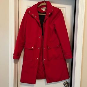 Red Trench coat Michael Kors